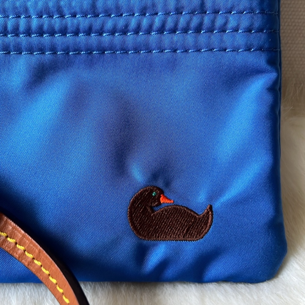 Dooney & Bourke Crossbody Royal Blue with Three Zippered Compartments - Picture 4 of 9